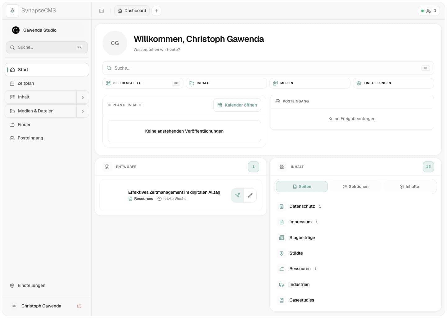 Synapse CMS